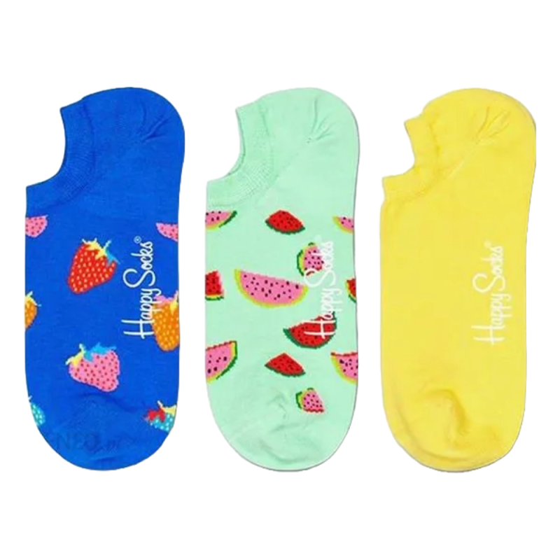 3-Pack Fruit Low Socks/ FRU39-7000